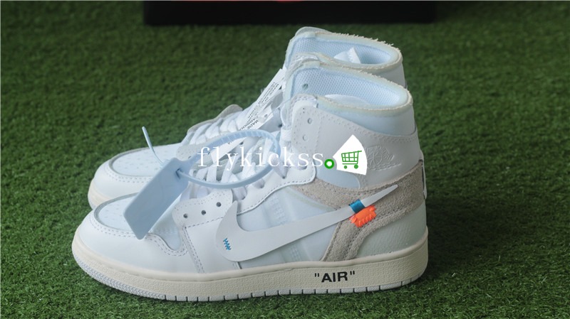 Off White x Nike Air Jordan 1 White GS